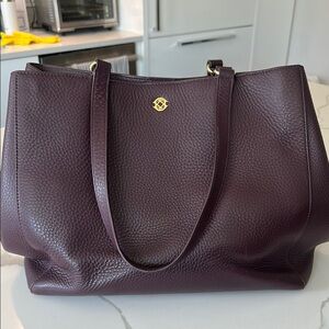 Dagne Dover Burgundy Large Allyn Tote
